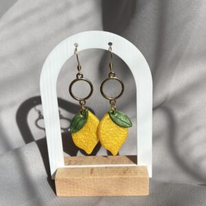 Naušnice "Goccia di limone"